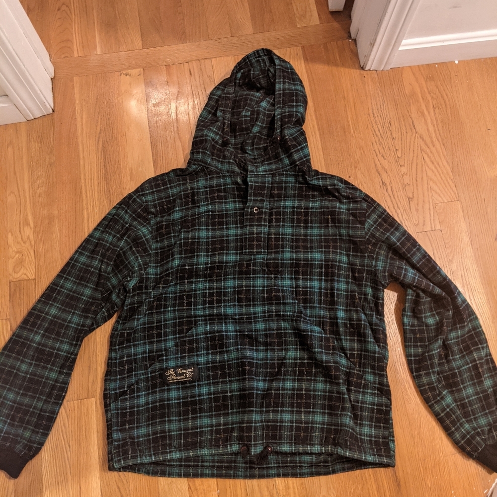 Vermont flannel co. large hoodie